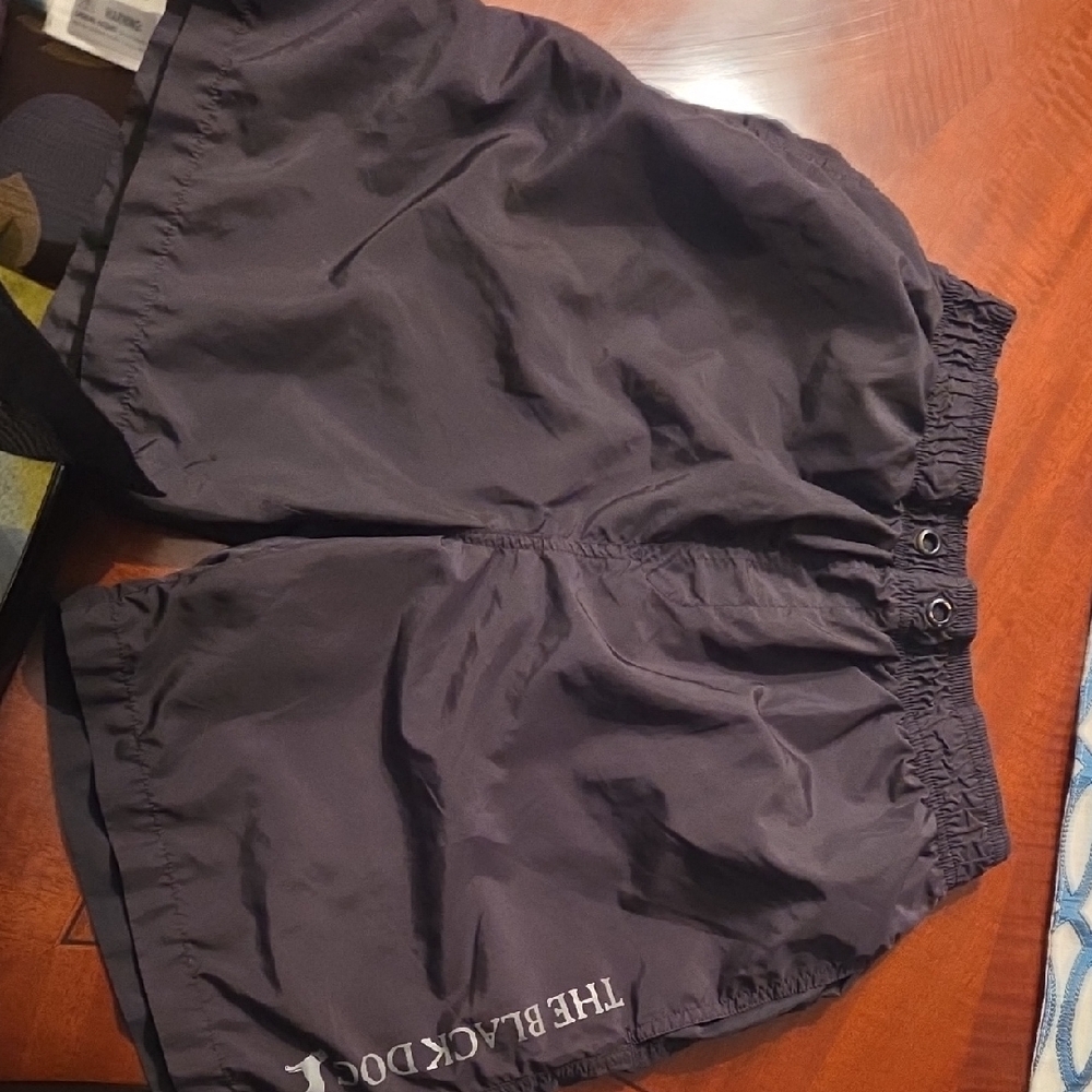 The Black Dog Dark Navy Athletic Swim Shorts